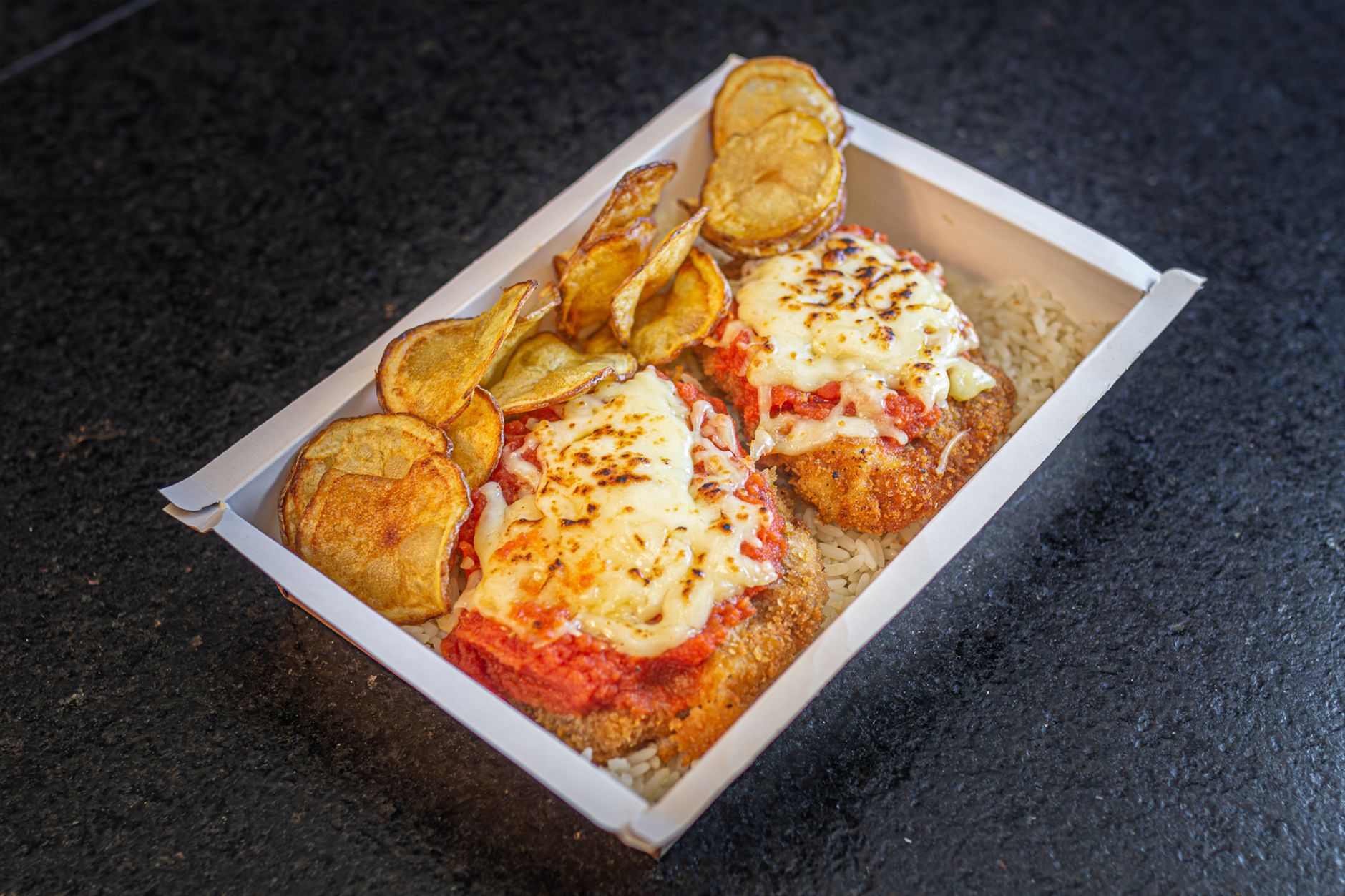 Plateaux repas équipe à Pau